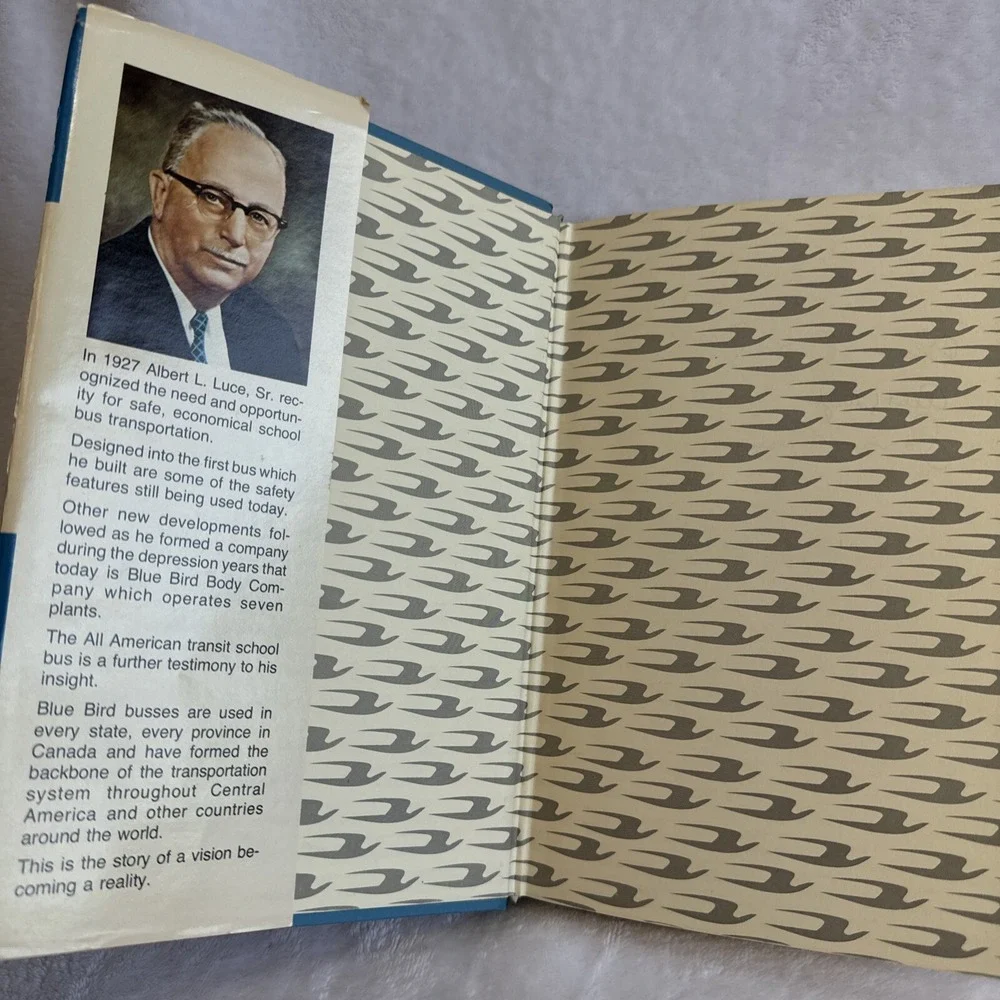 Wings of Blue Bird‎ Hardcover Bernard Palmer First Edition 1977 Signed by Luce
